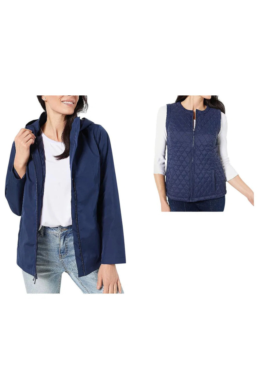 Centigrade 3-in-1 Systems Jacket w/ Quilted Vest Inner Navy - Regular
